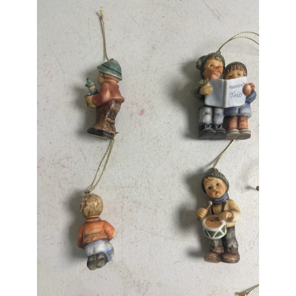 Berta Hummel Christmas Ornaments Figurines Goebel Set Of 14 1990's